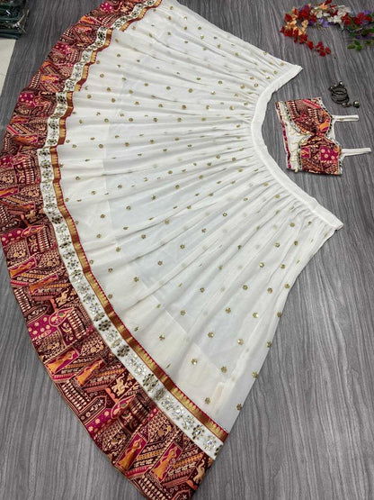 Georgette Rin121 989 Lehengas  Printed Navratri Chaniya Choli