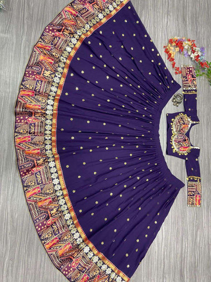 Georgette Rin121 989 Lehengas  Printed Navratri Chaniya Choli