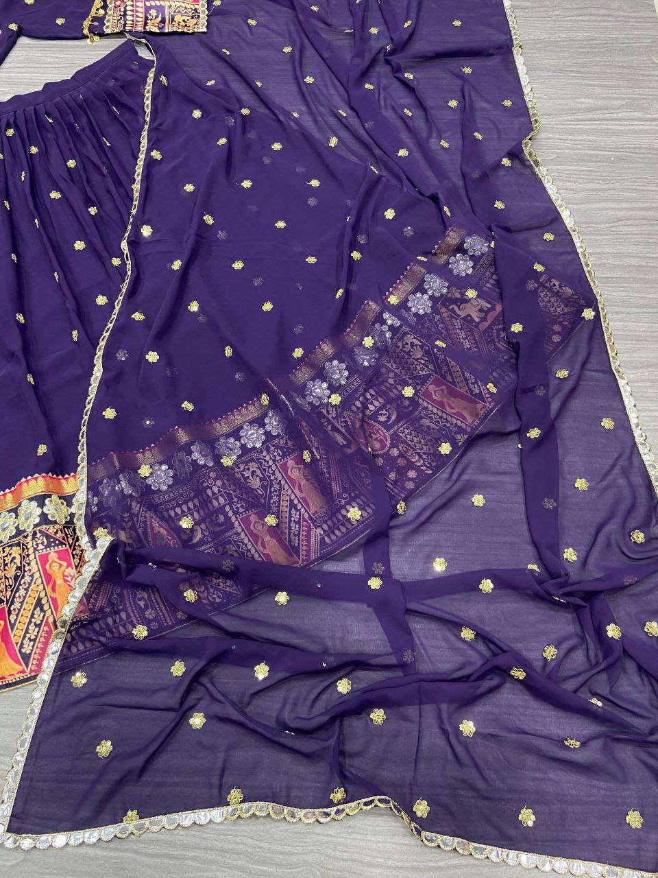 Georgette Rin121 989 Lehengas  Printed Navratri Chaniya Choli