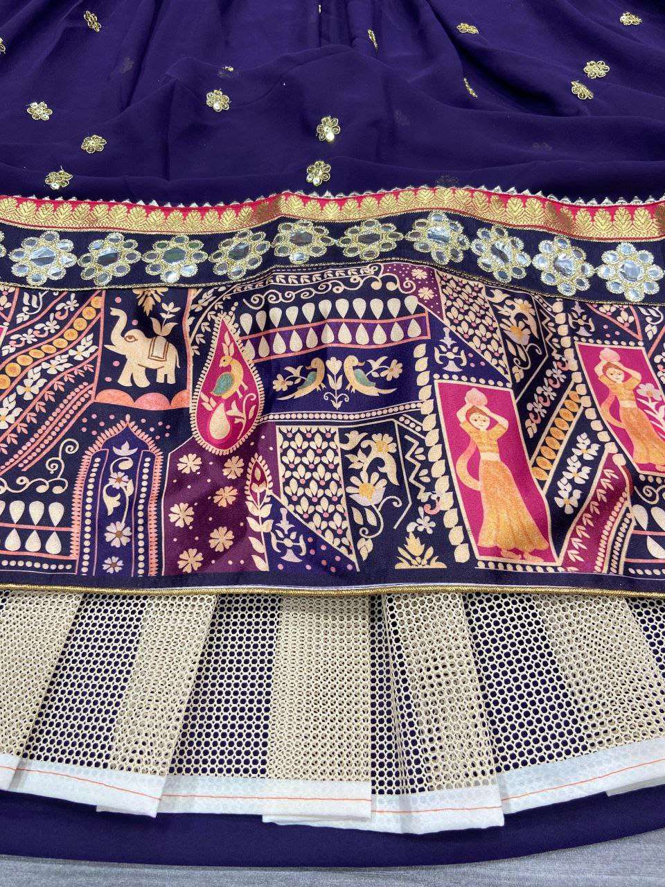 Georgette Rin121 989 Lehengas  Printed Navratri Chaniya Choli