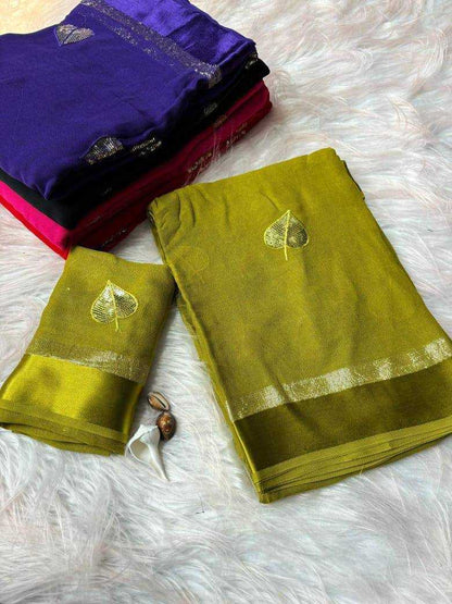 Georgette Rin124 Rie01 Sarees  Georgette Sequence Embroidered Butta Viscose Sarees