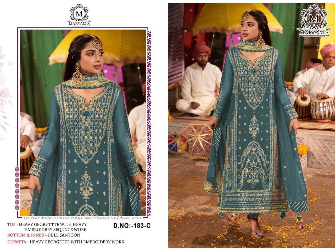 Georgette Rin129 183 Suits & Dresses  Georgette Long Kurti Embroidery Semi Stitch Suits Manufacture