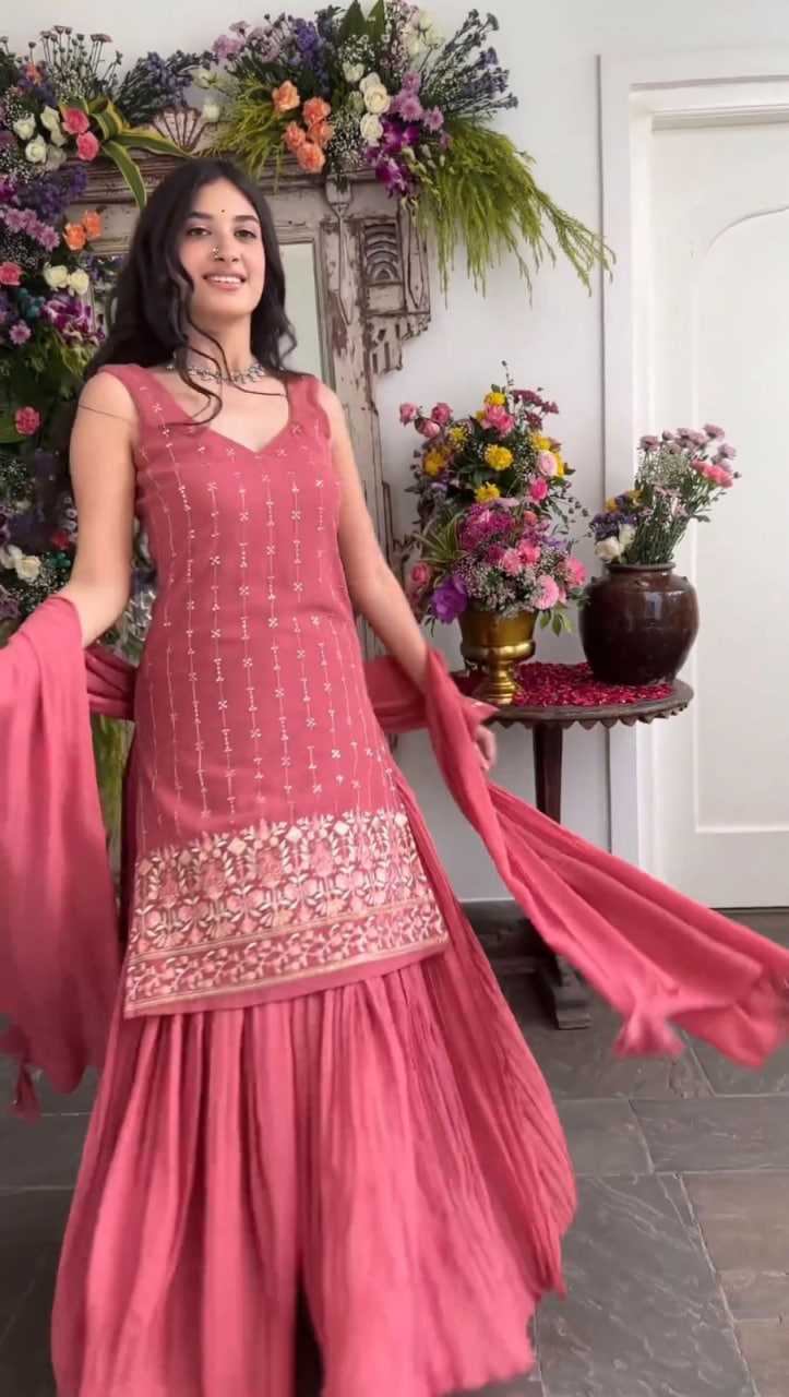 Georgette Rin169 5605  Suit Georgette,Sharara Salwar,Ladies Suit