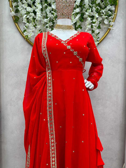 Georgette Rin169 5644 Gown  Fancy,Anarkali,Georgette Gown