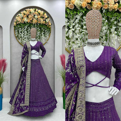 Georgette Rin169  6427 Lehenhga  Fancy,Wedding,Designer Lehenga