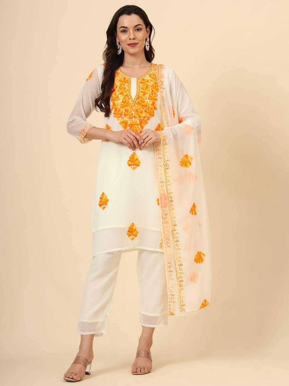 Georgette Rin188 Rajlxmi Suits & Dresses  Ladies Embroidery Georgette Ladies Ilk Suits