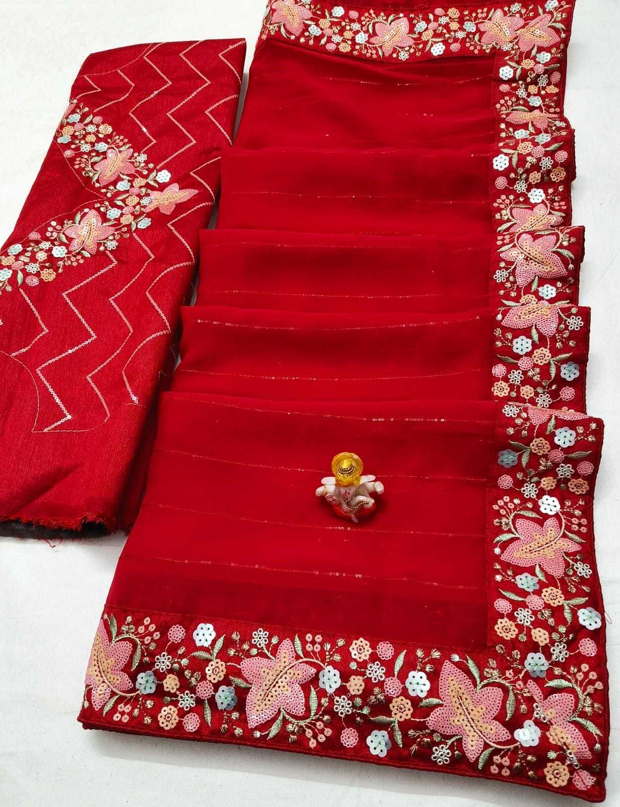 Georgette Rjk Details  Saree