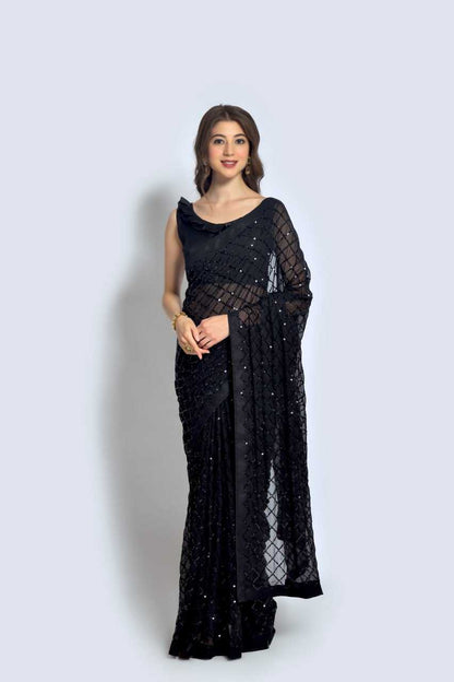 Georgette Rnc 5122  Sarees