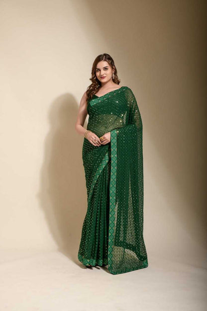 Georgette Rnc 5219  Sarees