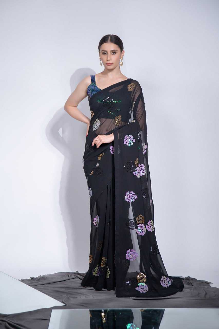 Georgette Rnc 5229  Sarees