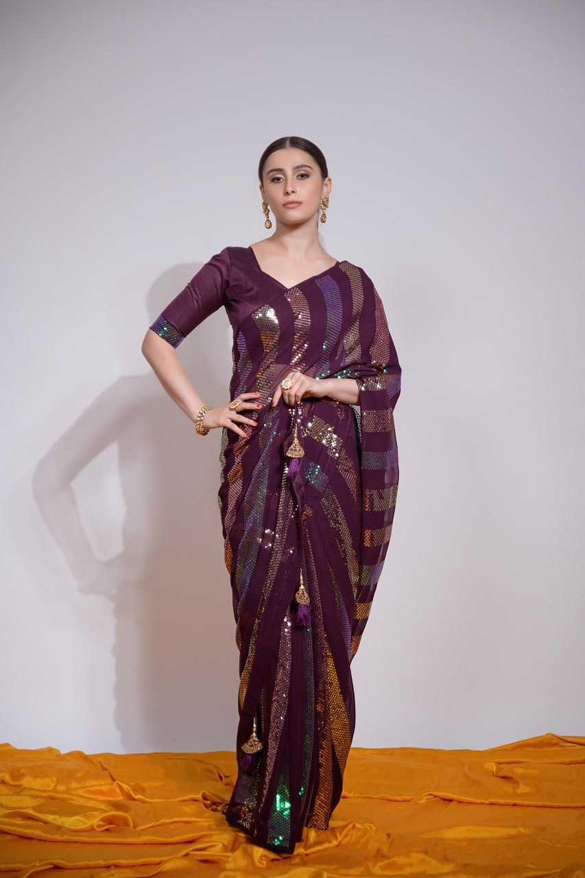 Georgette Rnc 5273  Sarees