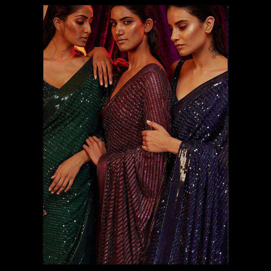 Georgette Rnc 5305  Sarees