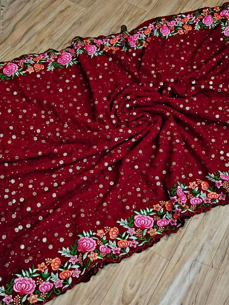 Georgette Rnc 5323  Sarees