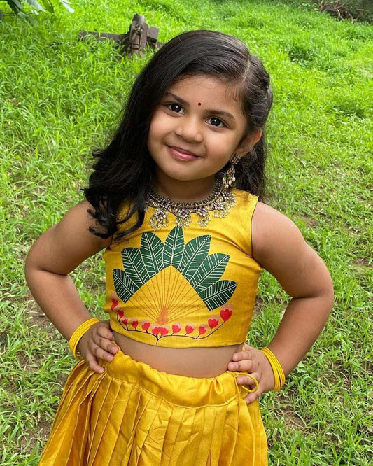 Georgette Rrkt Customisation  Kids Lehengas