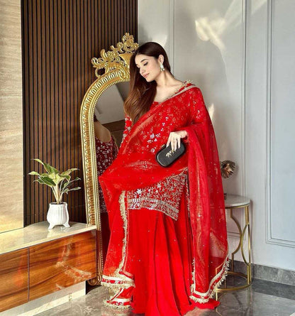 Georgette Rin169-5621  Sharara Salwar Suit