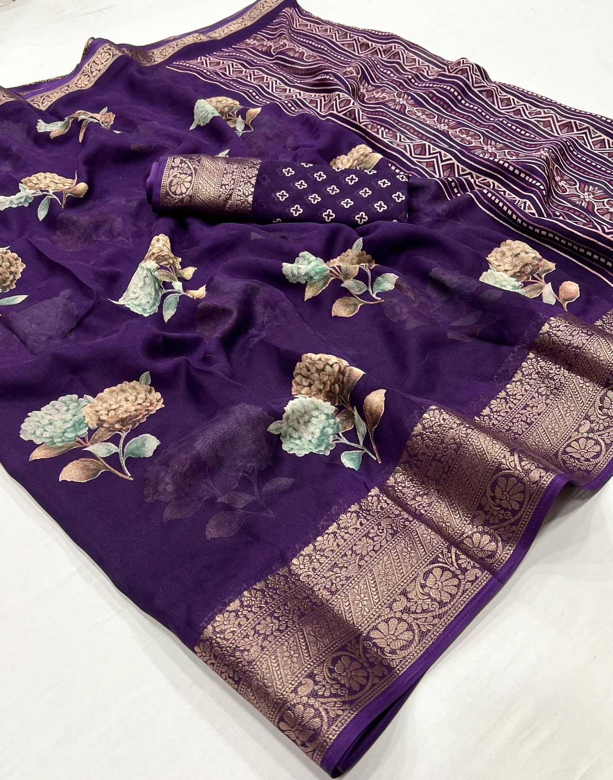 Georgette Rsa Avani  Sarees