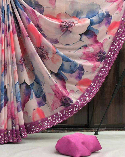 Georgette Rsf 746 Sarees  Printed Georgette Ladies