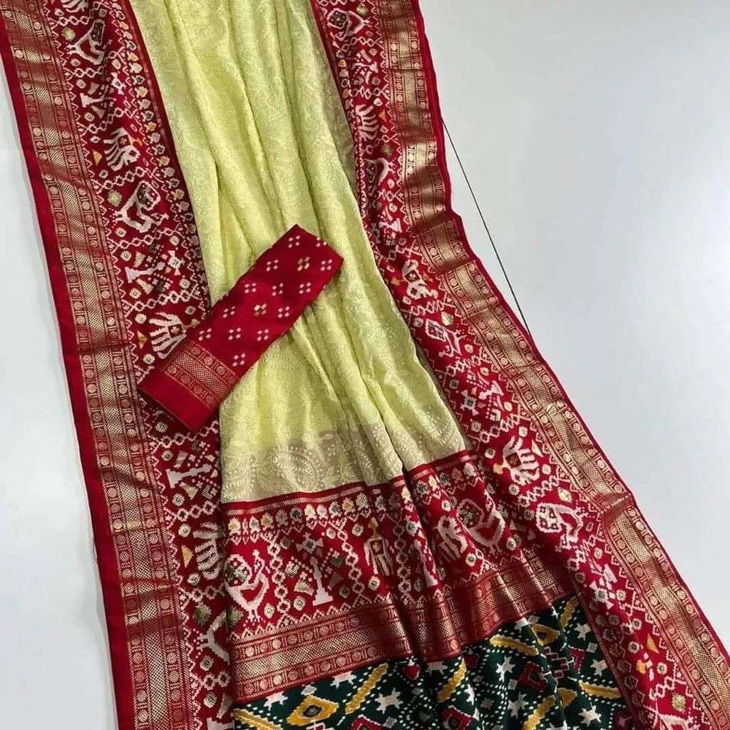 Georgette Rud Sukanya Silk Sarees  Soft Silk Patola Traditional Sarees