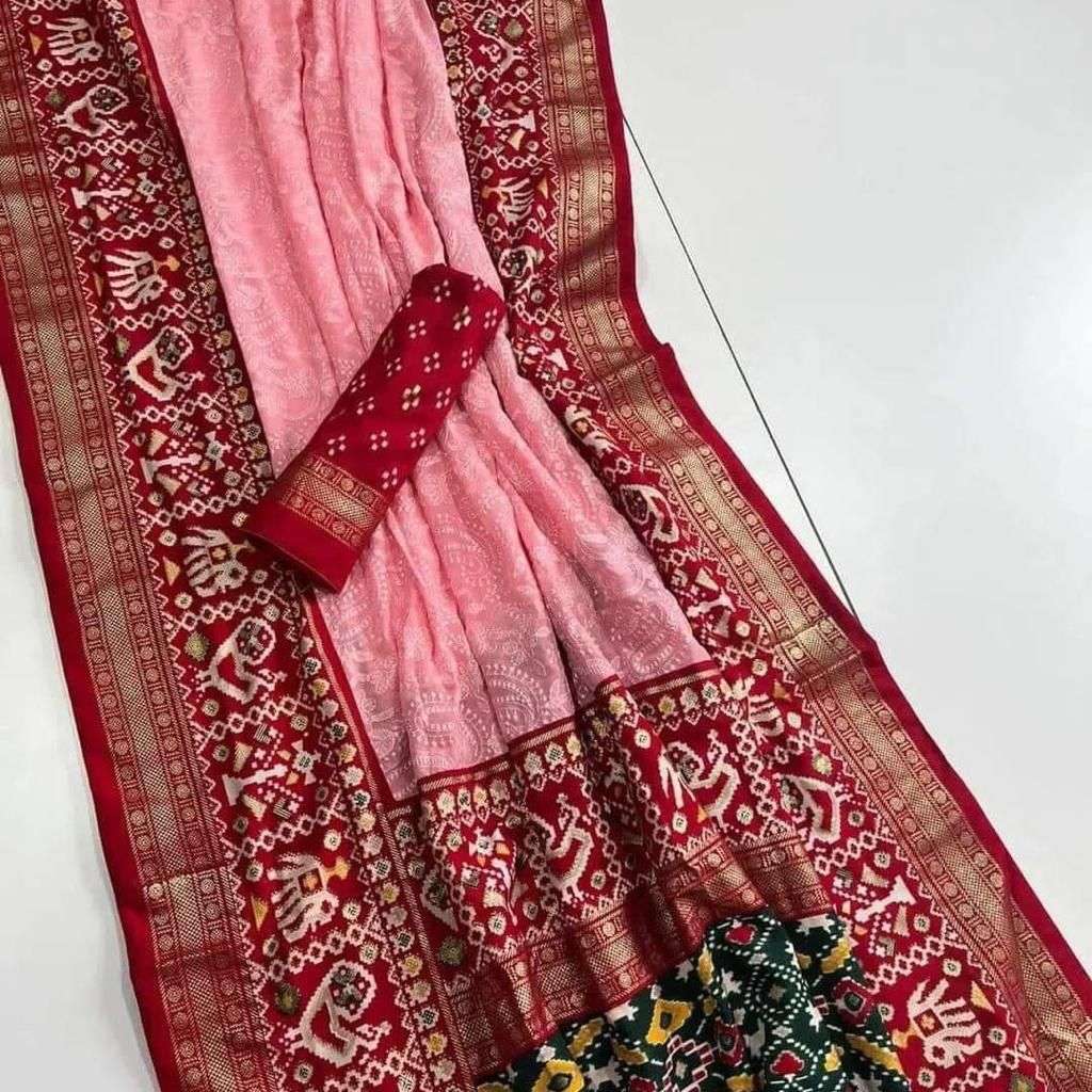 Georgette Rud Sukanya Silk Sarees  Soft Silk Patola Traditional Sarees