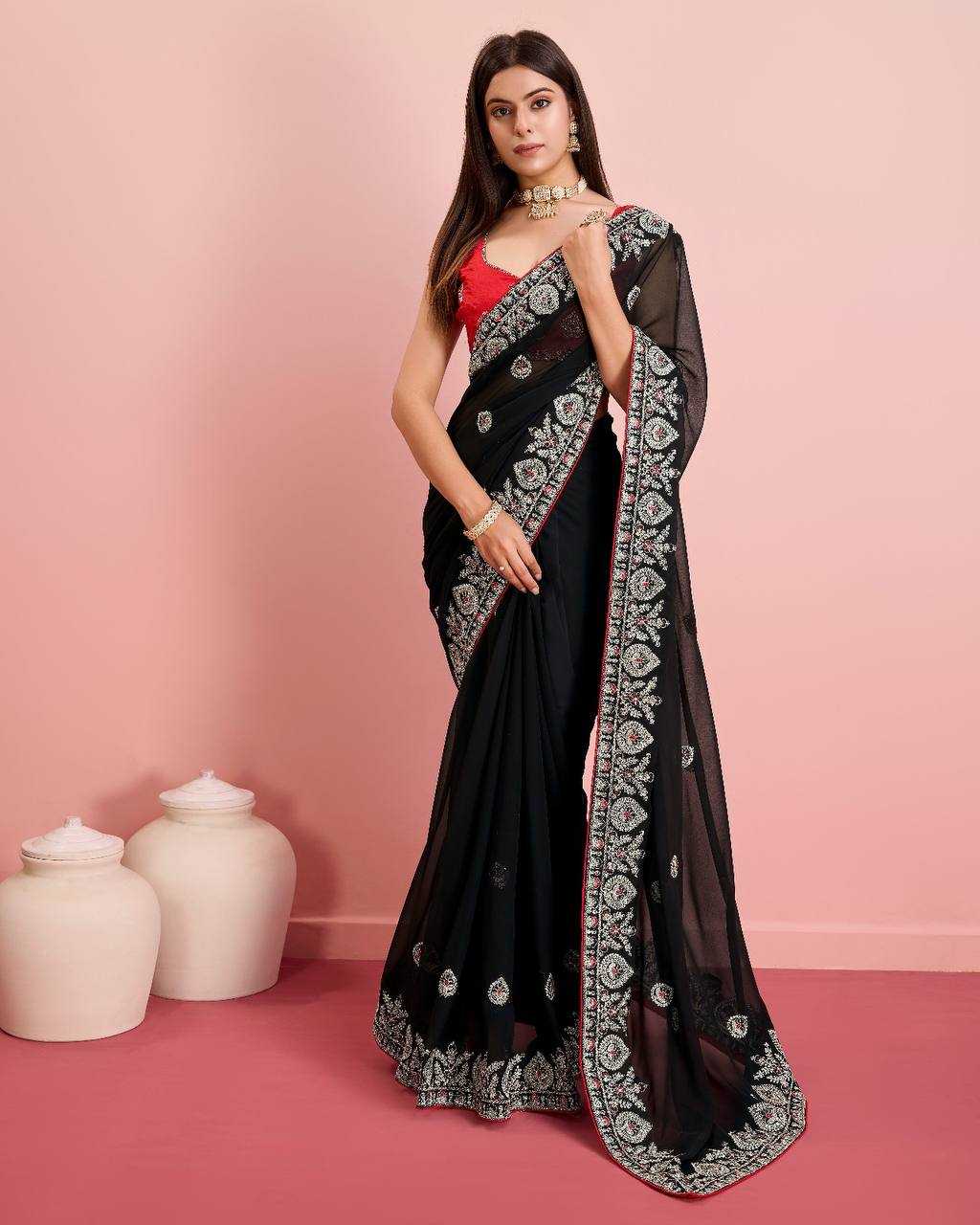 Georgette Rvl Udaan  Sarees