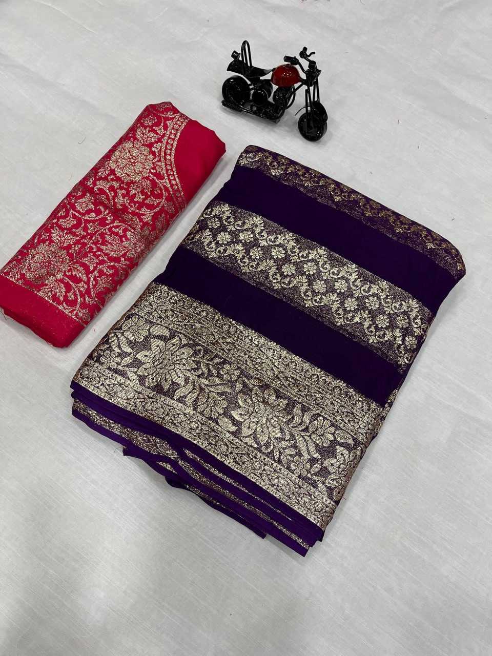 Georgette Rwc 48 Sarees  Fancy Georgette Ladies Sarees