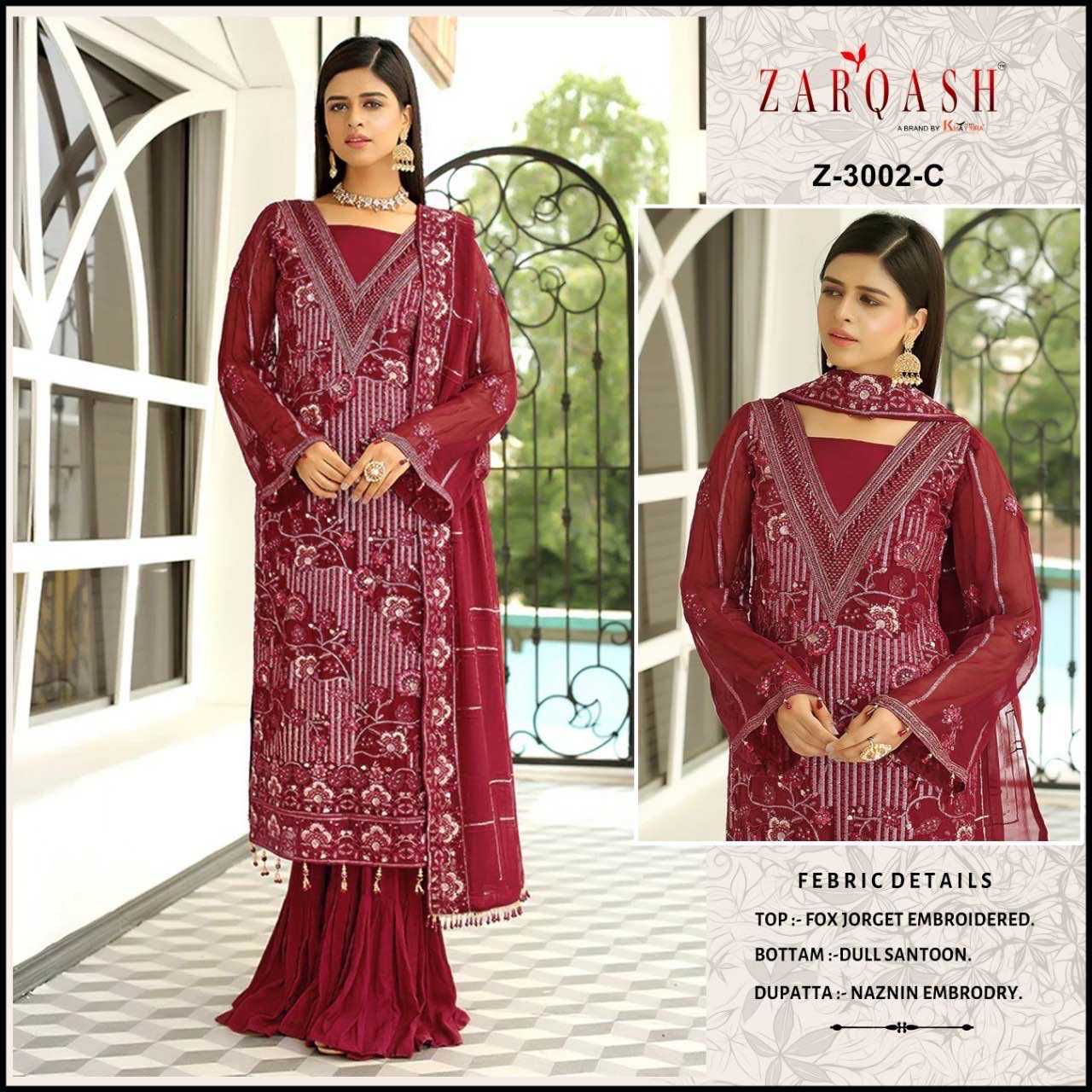 Georgette Rzar  3002  Unstitched Suits