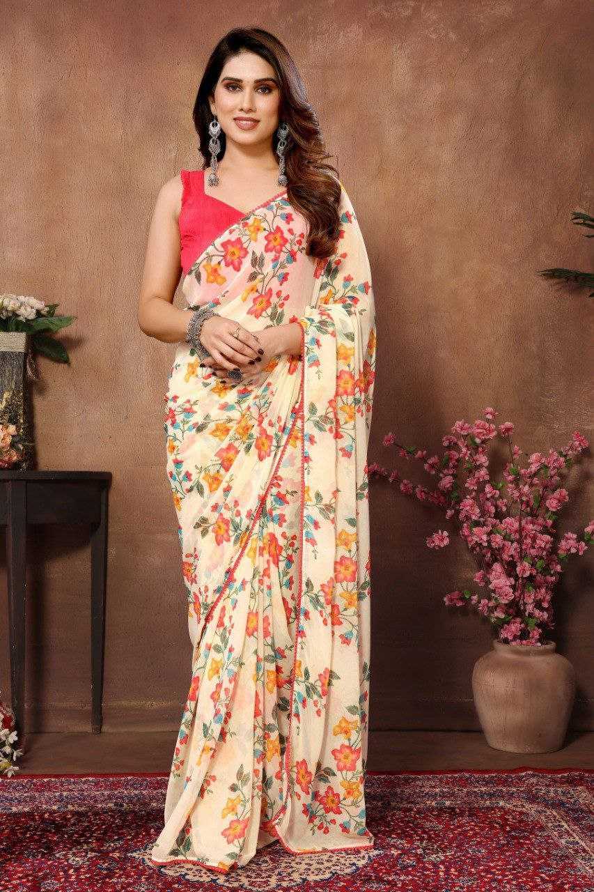 Georgette Sri 276  Sarees