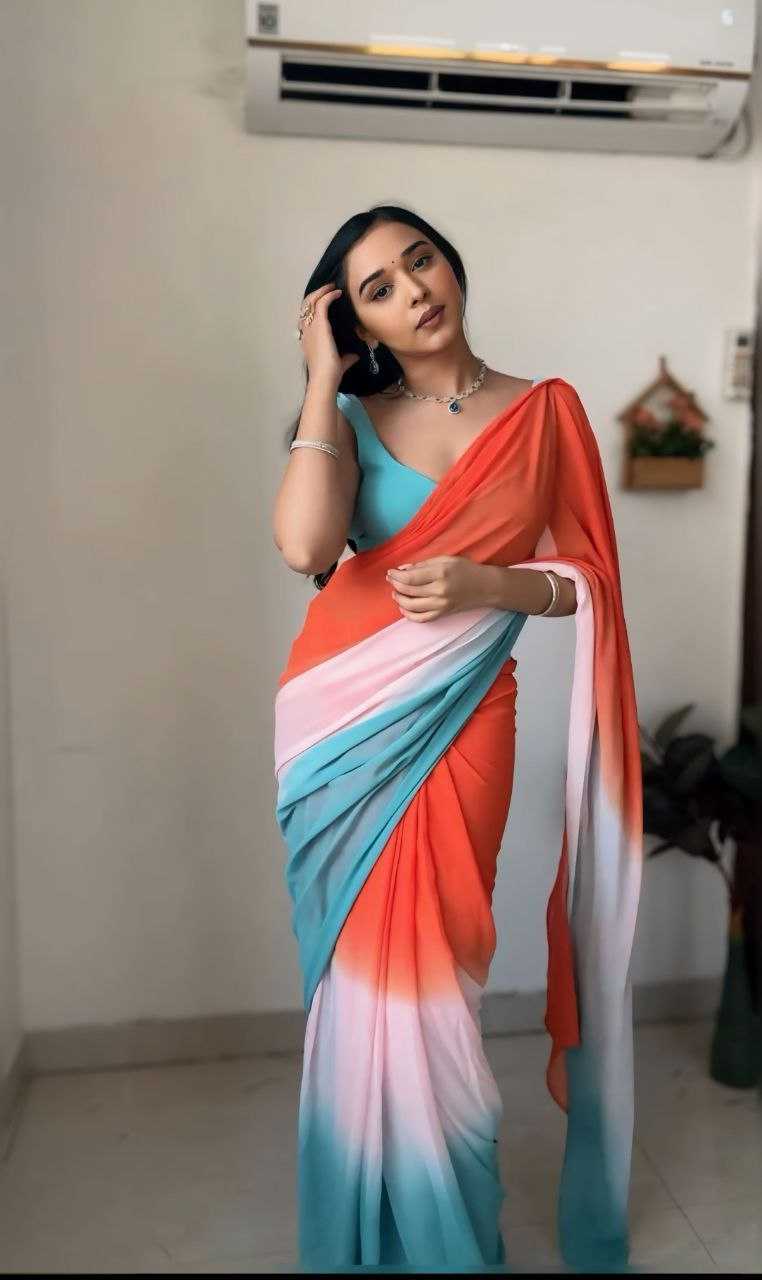 Georgette Sri 300  Sarees