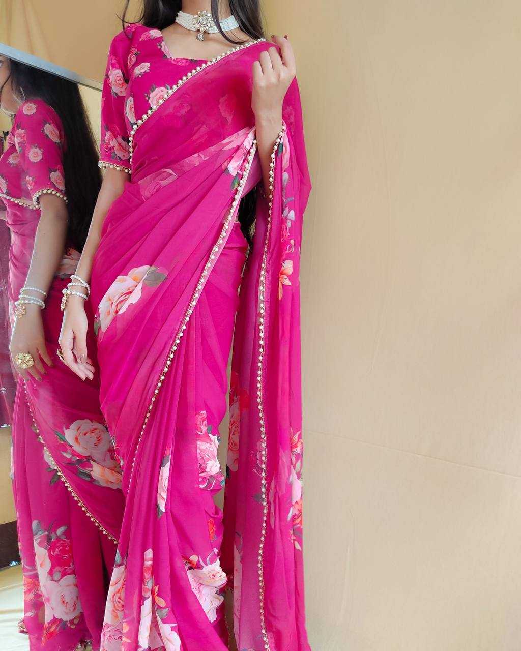 Georgette Vdd 217  Sarees