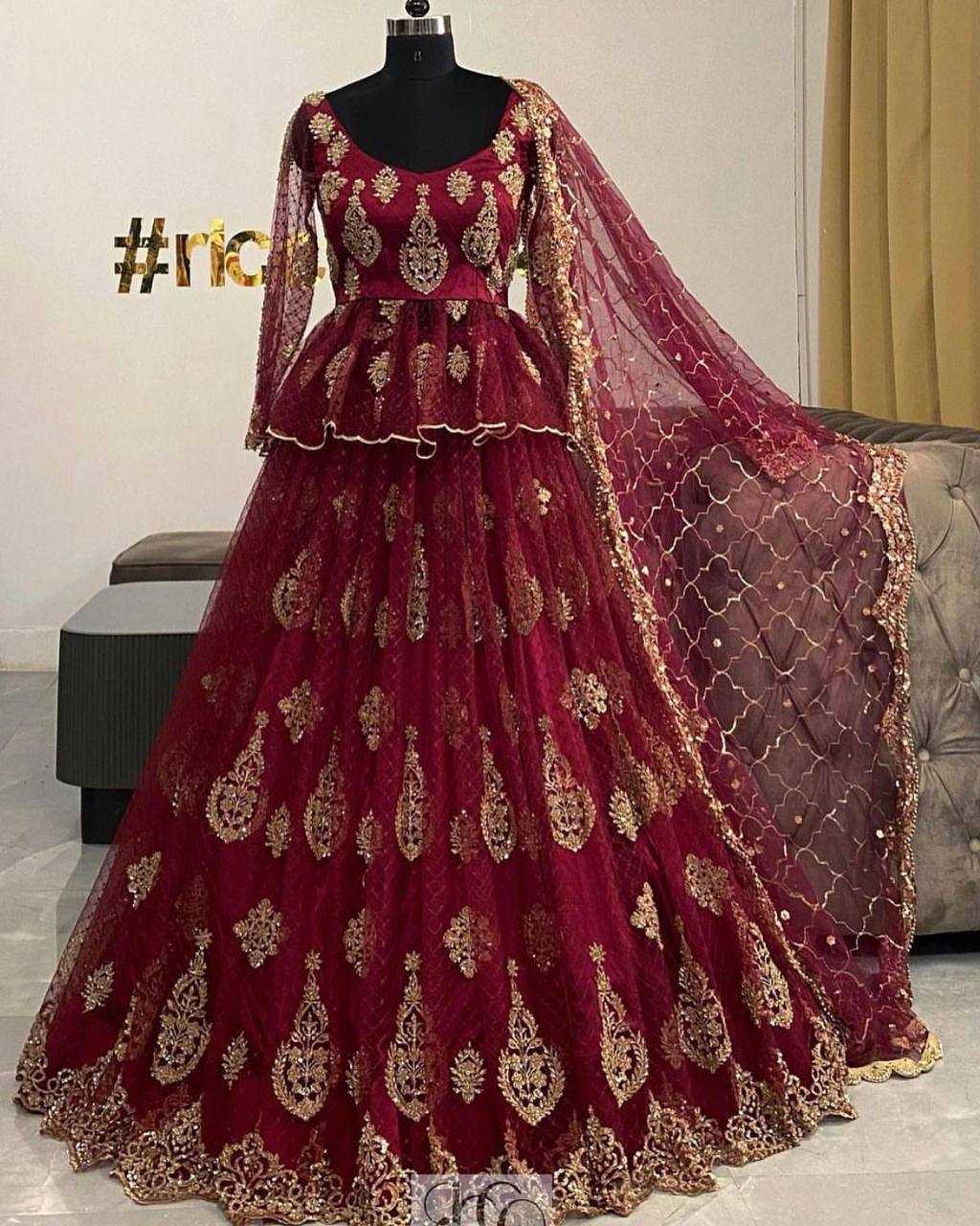 Georgette Vdd 6306  Lehengas