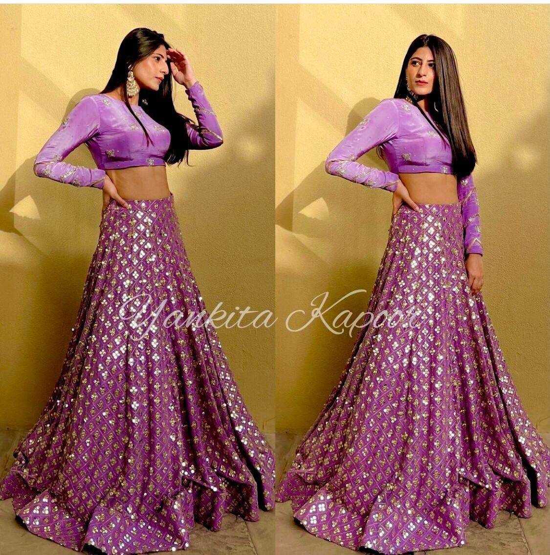 Georgette Vdd 9206  Lehengas