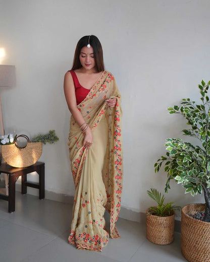 Georgette Vsg Era  Sarees