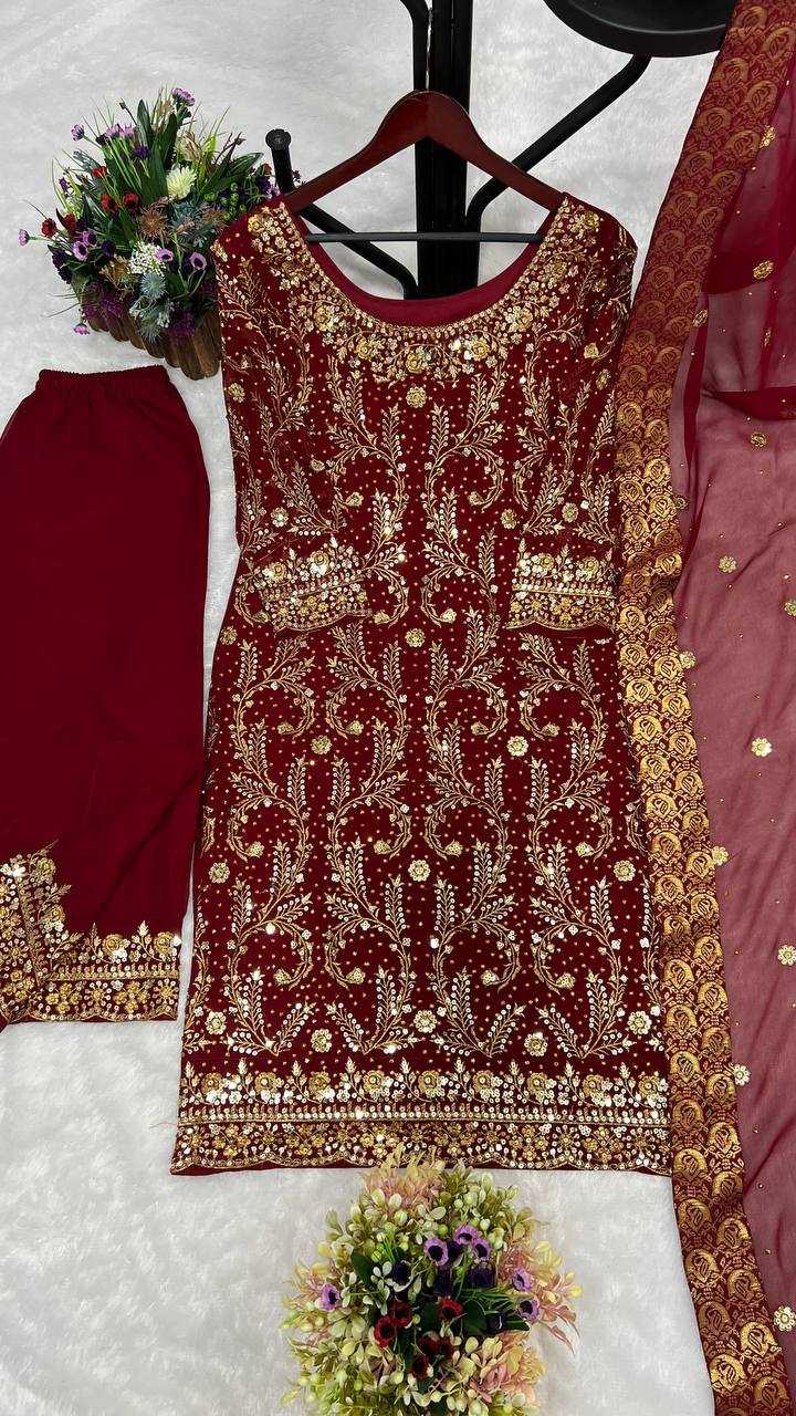 Georgettekesh228 536 Suits & Dresses Islamic Clothing  Pakistani Ladies Silk Long Kurtis Suits