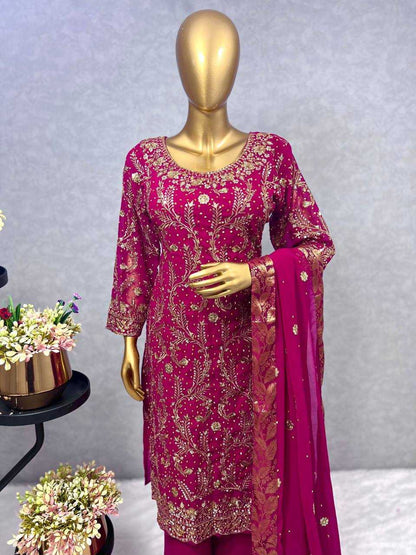 Georgettekesh228 536 Suits & Dresses Islamic Clothing  Pakistani Ladies Silk Long Kurtis Suits