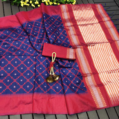 Handloom Silk Kesh171 Salar Ikkat 4 Silk Sarees  Handloom Traditional Ikat Sarees