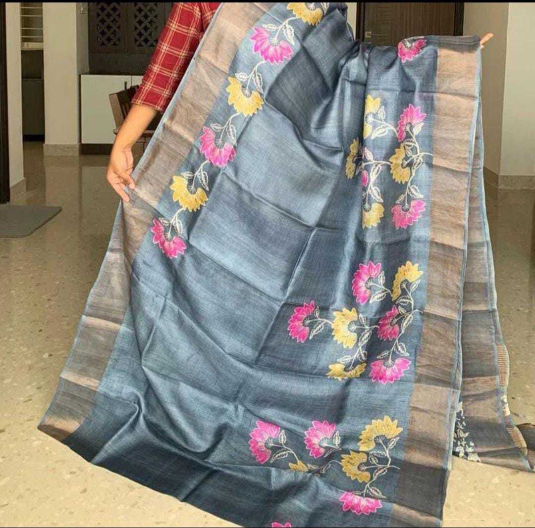 Handloom Silk Mkd 53 Silk Sarees  Soft Silk Tussar Silk Handloom Sarees