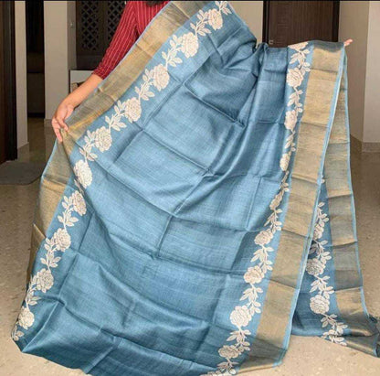 Handloom Silk Mkd 53 Silk Sarees  Soft Silk Tussar Silk Handloom Sarees