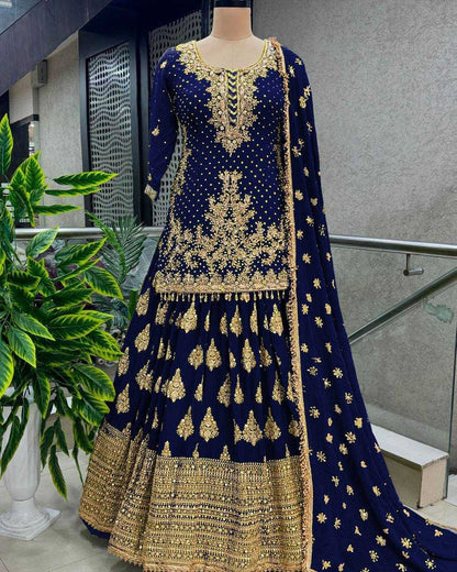 Heavy Chinon Silk Rnsr 806 Lehengas  Traditional Lehengas