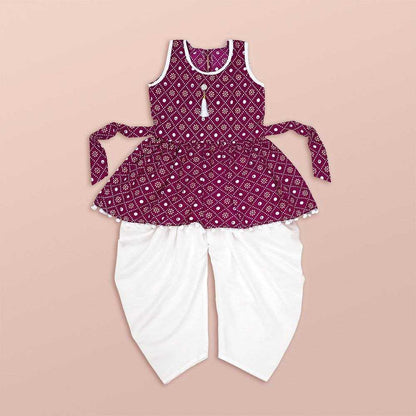 Heavy Crepe Hrc 46  Kids Suit