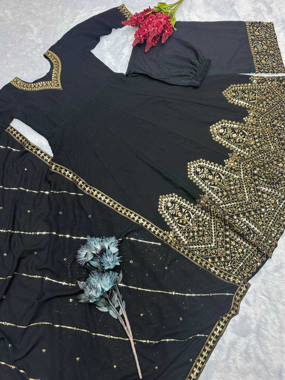 Heavy Parampara Silk Kesh157 1663 Gowns  Embroidery Anarkali Party Long Gowns