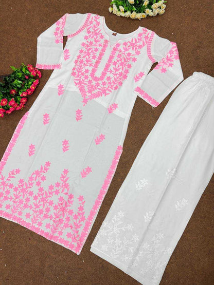 Heavy Rayon Kesh140 153 Kurtis  Workwear Long Rayon Kurtis With Bottom Kurtis