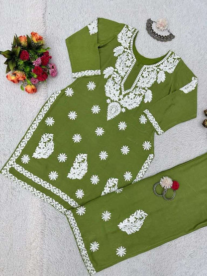 Heavy Rayon Rin133 1382 Kurtis  Long Rayon Kurtis With Bottom Fancy Kurtis