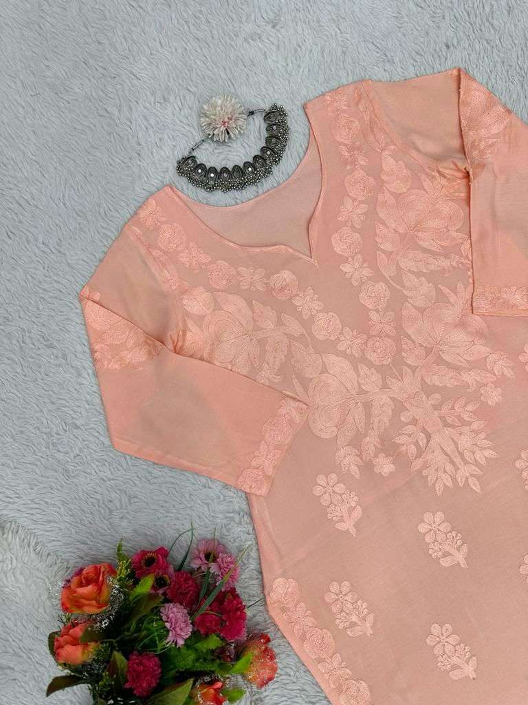 Heavy Rayon Rin133 1389 Kurtis  Party Wear Rayon Kurtis With Bottom Fancy Kurtis