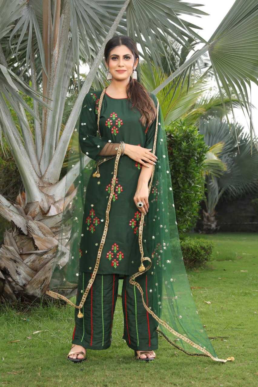 Heavy Rayon Rin158 Zalak Suits & Dresses  Ladies Embroidery Cotton Suits