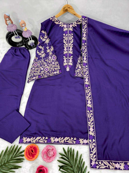 Heavy Roman Silk Kesh140 177 Suits & Dresses Islamic Clothing  Ladies Pakistani Ladies Silk Zari Work Suits