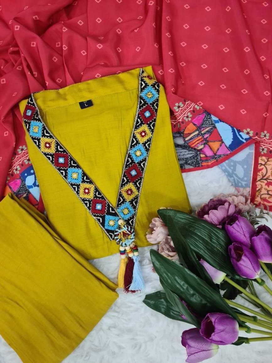 Heavy Roman Silk Smc Kajri Suits & Dresses  Dresses Ladies Silk Suits