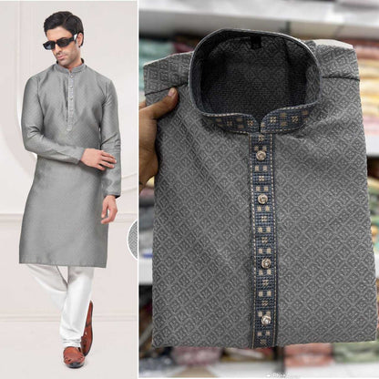 Heavy Silk Inl  254 Mens Wear  Mens Kurta Mens Kurta Pyjama Silk Kurta