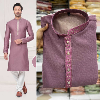 Heavy Silk Inl  254 Mens Wear  Mens Kurta Mens Kurta Pyjama Silk Kurta