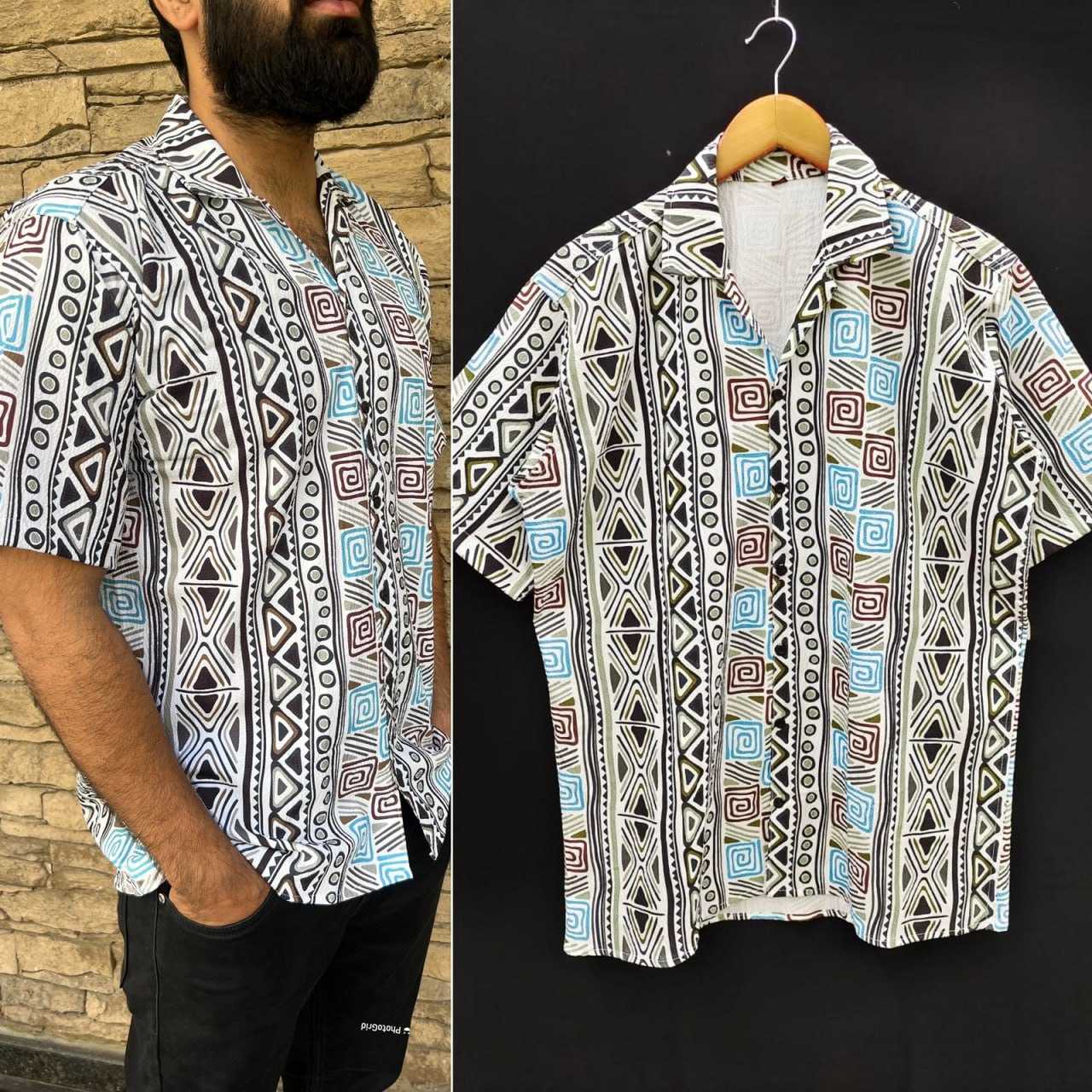 Inl  256 Mens Wear  Mens Shirts Mens Printed Shirts