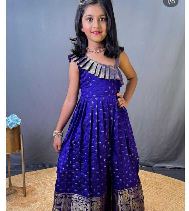 Jacquard Kids Wear  Kids Gowns